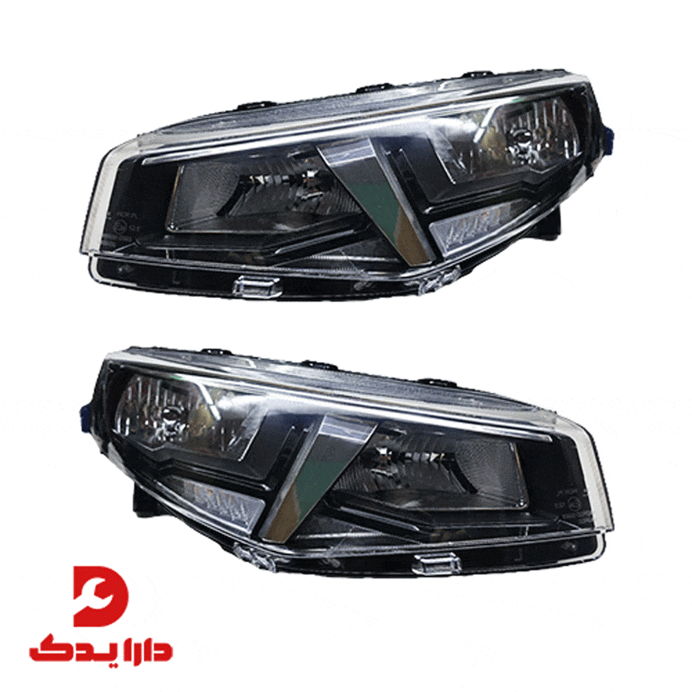 چراغ جلو سمت راست و سمت چپ بسته بندی 2 عددی کروز مناسب برای تارا