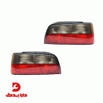 چراغ خطر عقب سمت راست و سمت چپ لنز دودی بسته بندی دو عددی کروز پلاس مناسب برای پژو پارس