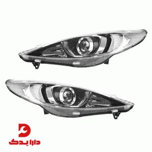 چراغ جلو دی لایت دار چپ و راست پژو 207