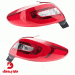 چراغ خطر عقب پژو 206 هاچبک جفت | بسته 2 عددی کروز