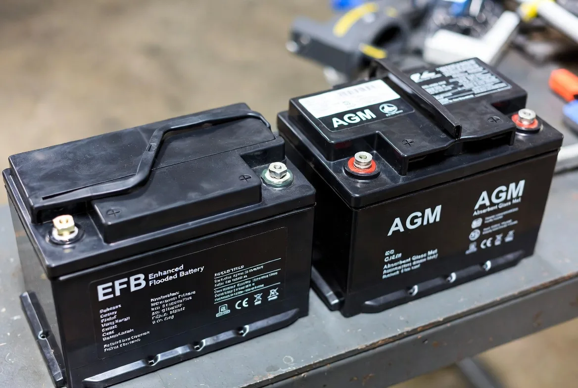 مقایسه باتری EFB و AGM