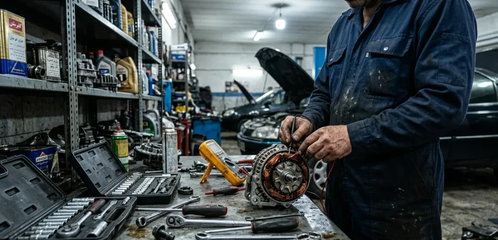 رانندگی با مشکل برقی خودرو