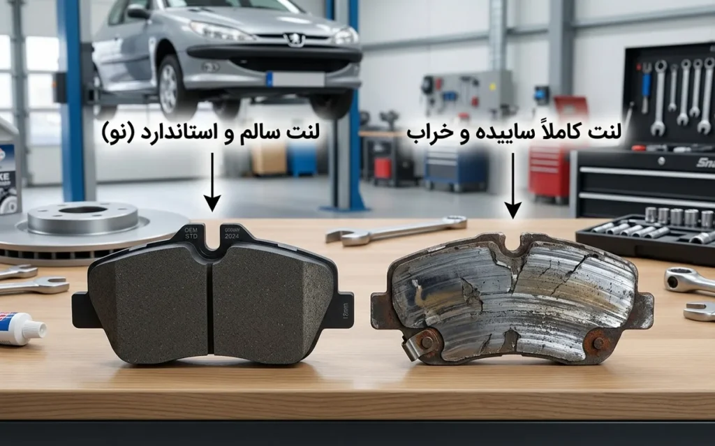 صدا دادن لنت ترمز