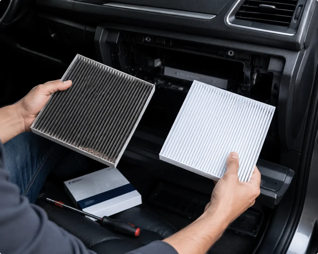 خرابی فیلتر کابین