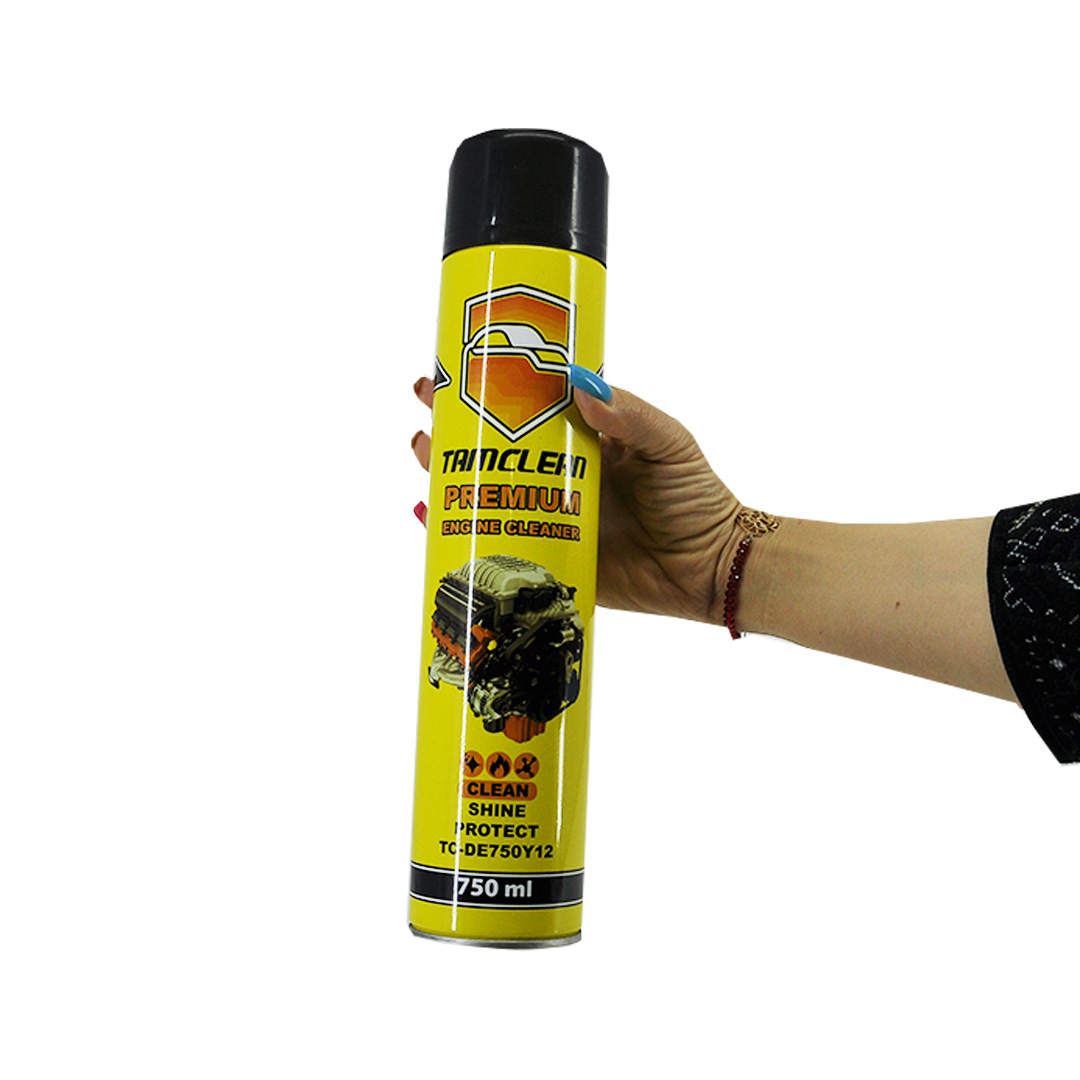 اسپری فوم موتور شوی تام کلین مدل TC-DE750Y12 حجم 750 میلی لیتر