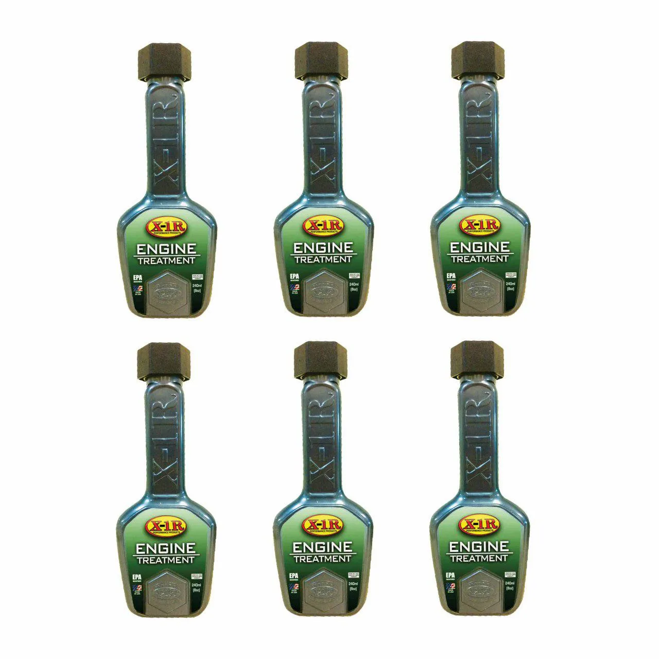 مکمل روغن موتور خودرو X-1R مدل Eng.T حجم 240 میلی لیتر بسته 6 عددی