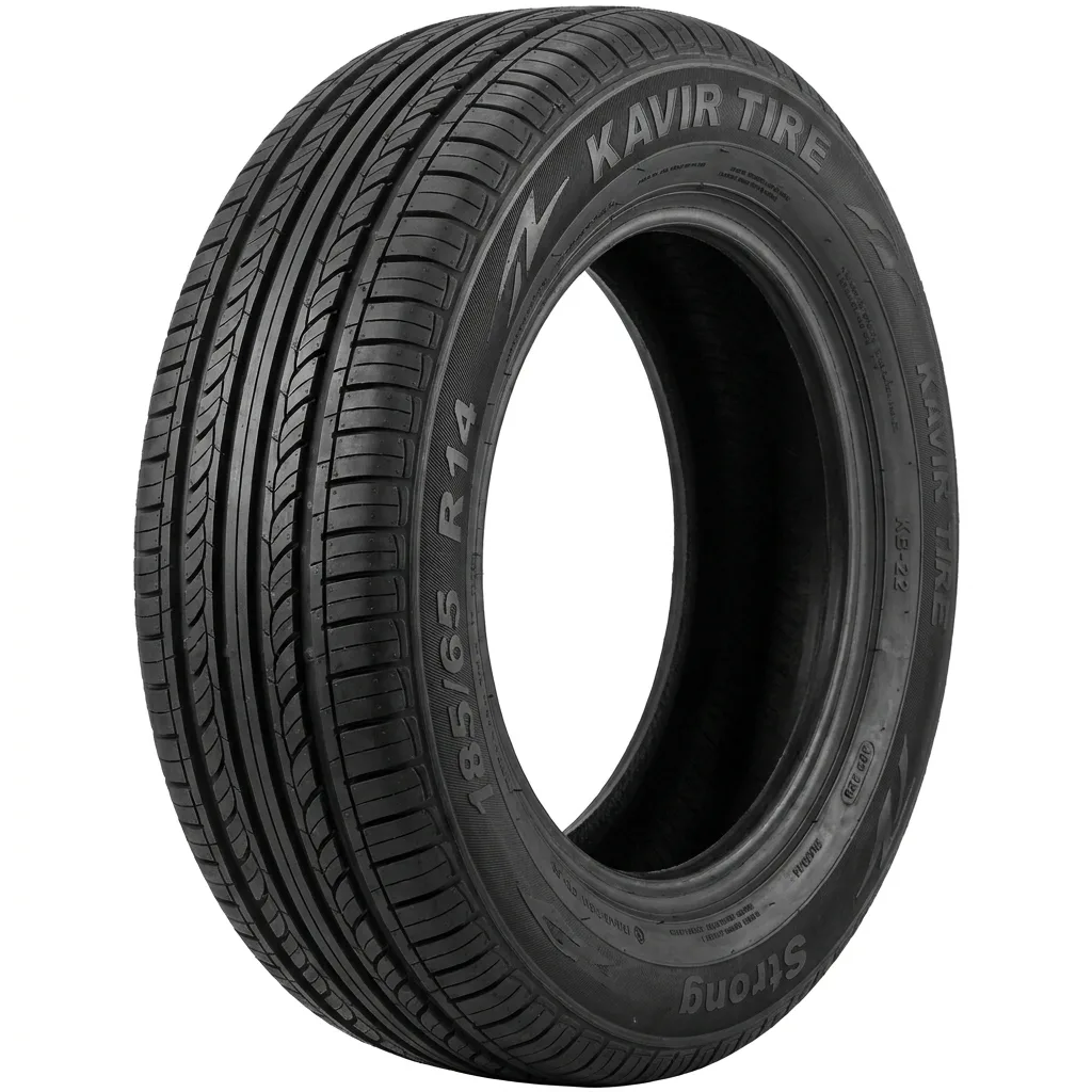 لاستیک خودرو کویر تایر مدل KB27 سایز 14 / 65 / 185 میلیمتر تولید سال 2026 - 2 حلقه