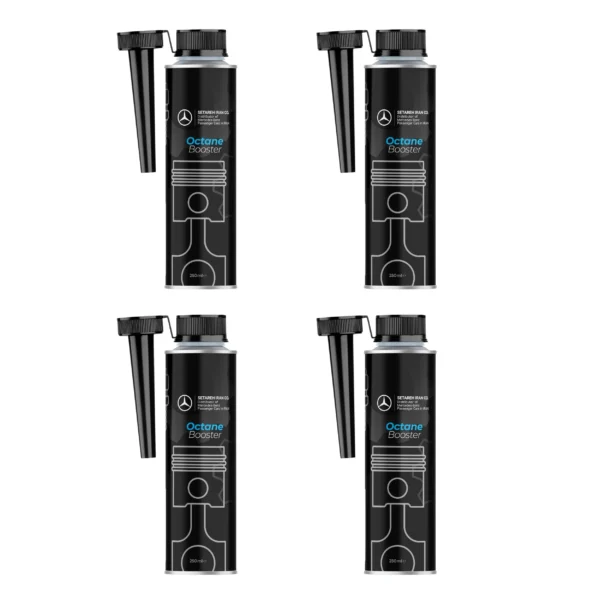 مکمل سوخت خودروهای بنزینی مرسدس بنز مدل MB-OC100BV 4X حجم 250 میلی لیتر بسته 4 عددی
