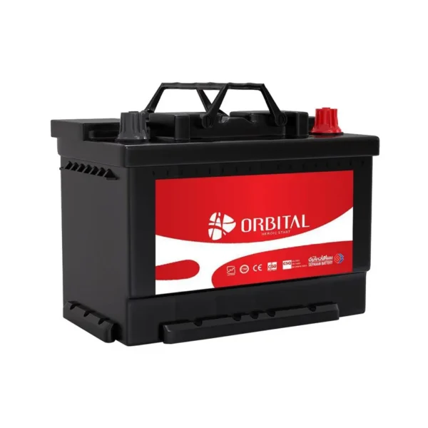 باتری اتمی 12 ولت 50 آمپر خودرو اوربیتال-وان مدل کد OBT-50