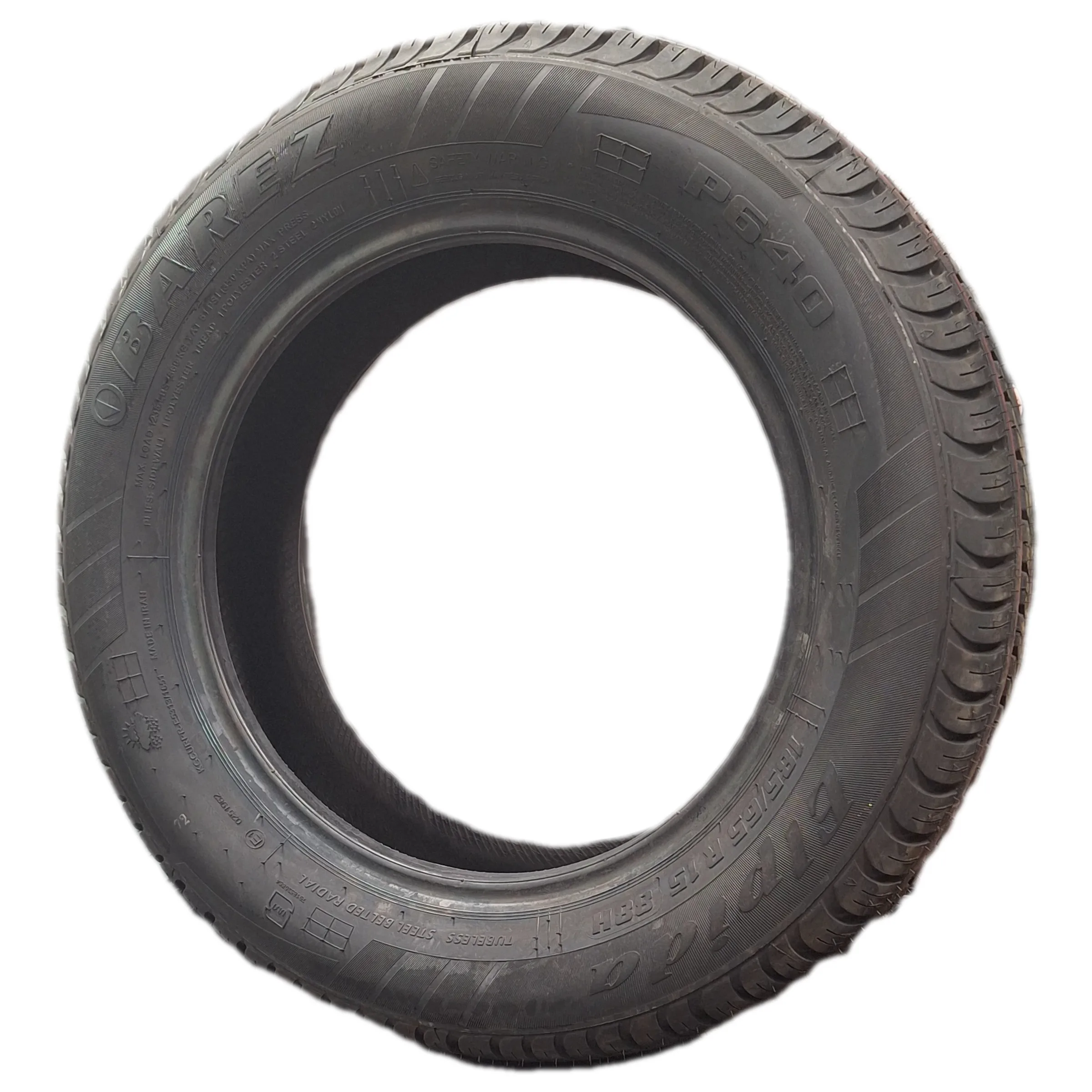 لاستیک خودرو بارز مدل P640 سایز 15 / 65 / 185 تولید سال 2025 - 1 حلقه