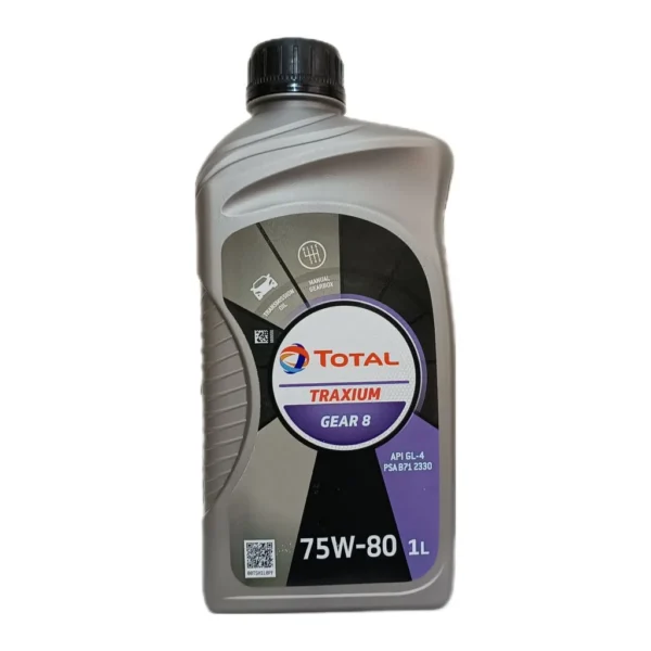 روغن گیربکس خودرو توتال مدل TRAXIUM GEAR 8 75W80 حجم 1 لیتر