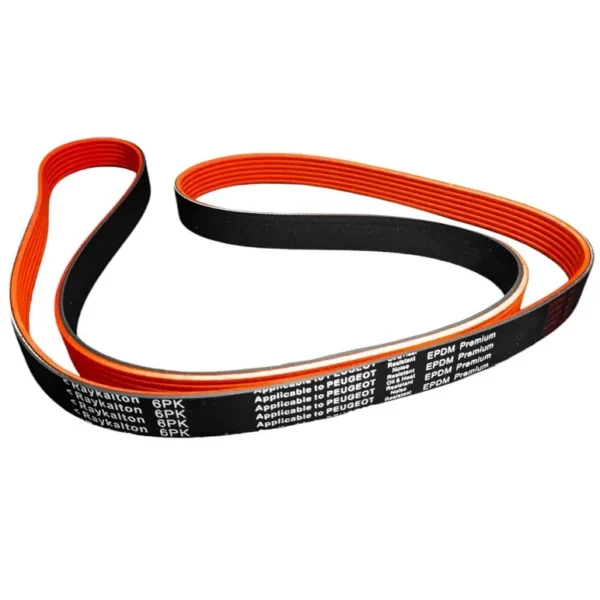 تسمه دینام رایکالتون مدل مولد روکش دار EPDM کد 6PK1564 مناسب برای پژو 206 تیپ 2 و 3