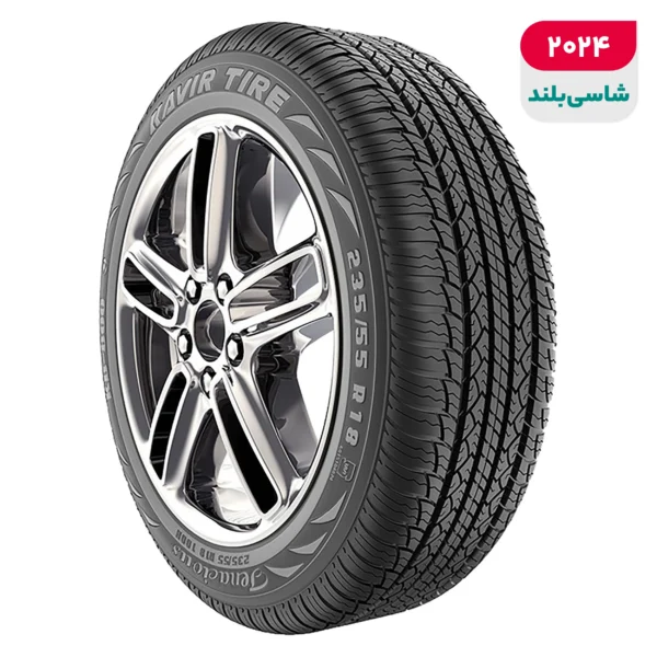 لاستیک خودرو کویر تایر مدل Tenacious KB800 سایز 18 / 55 / 235 میلی‌متر تولید سال 2024 - 1 حلقه