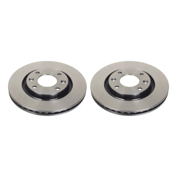 دیسک چرخ جلو جی آی اس پی کد 259715 مناسب برای پژو 206 تیپ 5 و 6  بسته دو عددی