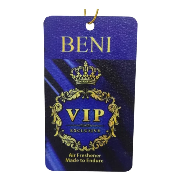خوشبوکننده کارتی خودرو بنی مدل Vip با رایحه پورتوفینو
