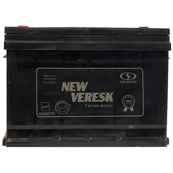 باتری اتمی خودرو 74 آمپر صبا باتری مدل نیو ورسک