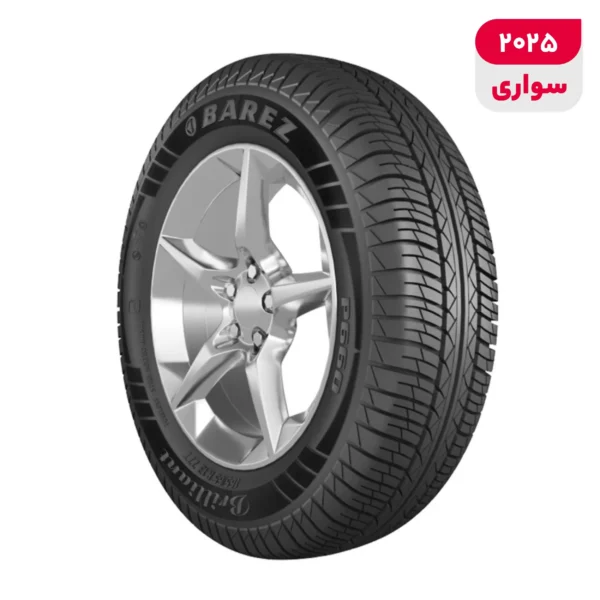 لاستیک خودرو بارز مدل P660 سایز 13 / 65 / 165 میلی‌متر تولید سال 2025 - 1 حلقه